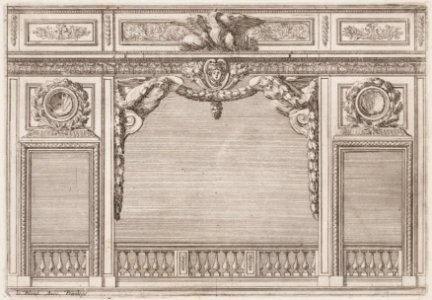 Alkoof afgesloten door balustrade, objectnr A 13374