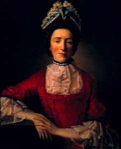 Allan Ramsay (1713-1784) - Miss Ramsay in a Red Dress - T01893 - Tate