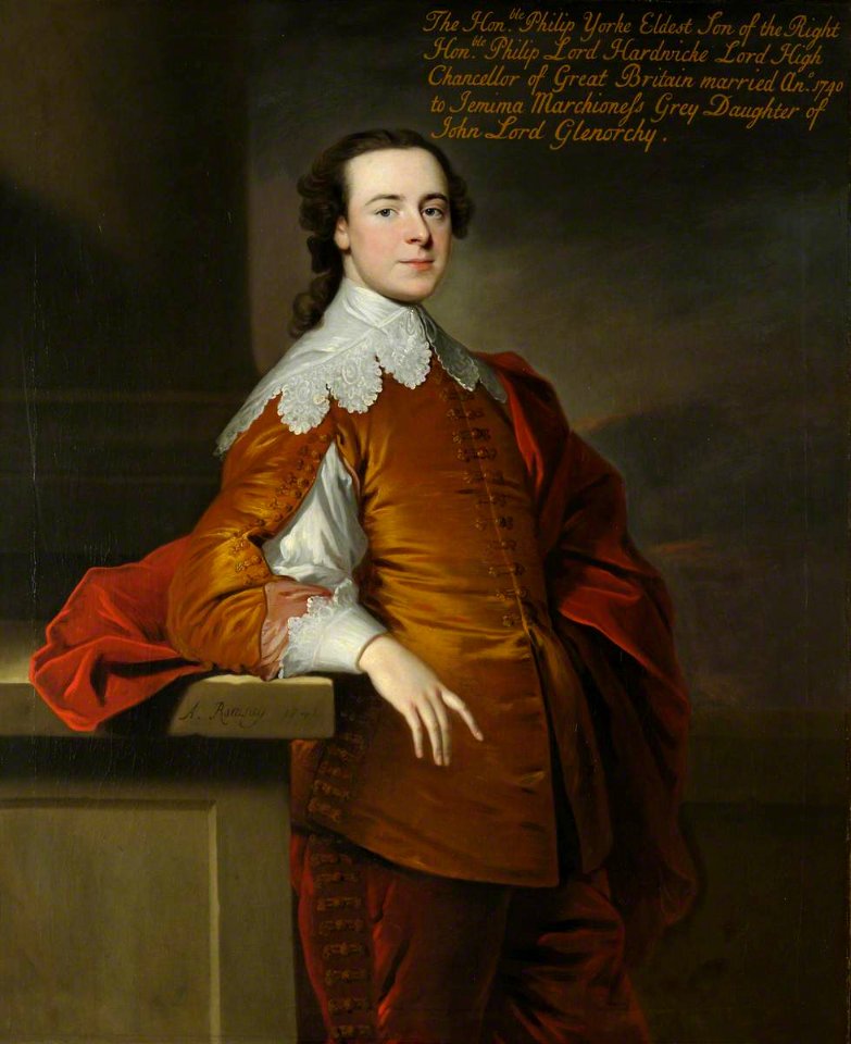 Allan Ramsay (1713-1784) - Philip Yorke (1720–1790), 2nd Earl of Hardwicke, PC, MP, FRS - 207812.2 - National Trust
