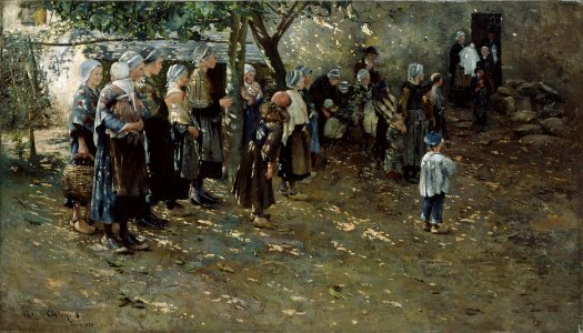 Allan Österlind - Baptism - A I 530 - Finnish National Gallery