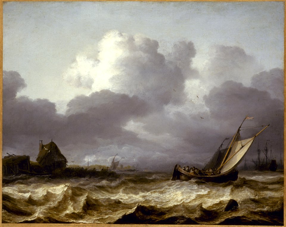 Allart Van Everdingen - L'Orage - PDUT900 - Musée des Beaux-Arts de la ville de Paris