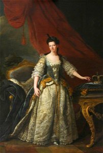 Allan Ramsay (1713-1784) (studio of) - Queen Charlotte of Mecklenburg-Strelitz (1744–1818) - 1175993 - National Trust. Free illustration for personal and commercial use.