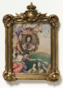 Allegori över Karl XI (Elias Brenner) - Nationalmuseum - 24756