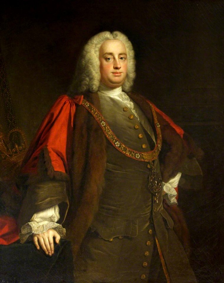 Allan Ramsay (1713-1784) - Sir Richard Hoare II (1709–1754), Kt, as ...