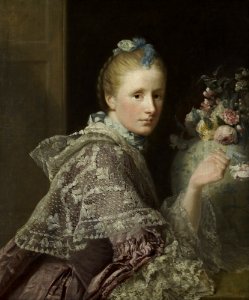 Allan Ramsay - The Artist's Wife- Margaret Lindsay of Evelick, c 1726 - 1782 - Google Art Project. Free illustration for personal and commercial use.