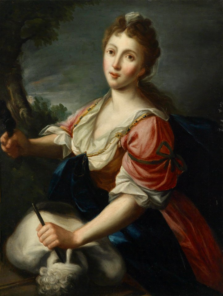 Allegorie der Bildhauerkunst F18Jh