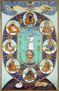Allegorical portrait of Jahangir (6124538863)