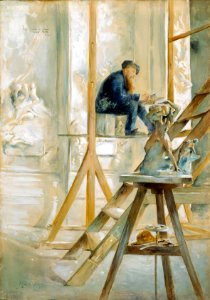 Allan Österlind - Portrait of Rodin in his Studio - A I 533 - Finnish National Gallery