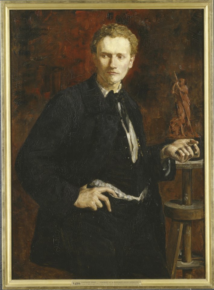Allan Österlind, the Artist (Ernst Josephson) - Nationalmuseum - 18462