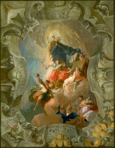 Allegorie der guten Herrschaft c1750
