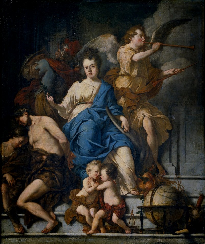 Allegorie op de Vrede van Rijswijk, 1697 Rijksmuseum SK-A-2371
