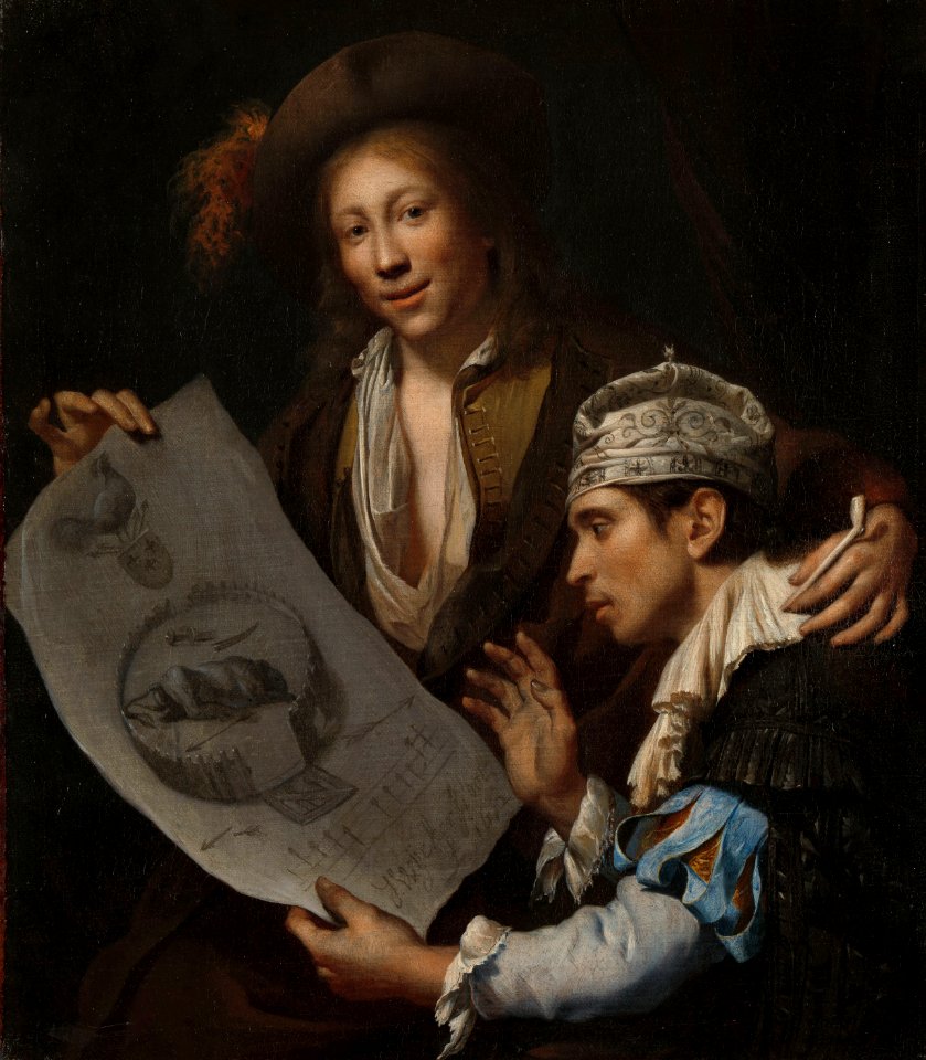 Allegorie op de Franse invasie in 1672 Rijksmuseum SK-A-4910
