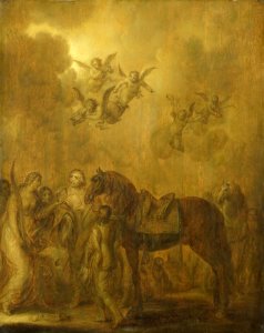 Allegorie op het stadhouderschap van prins Frederik Hendrik Rijksmuseum SK-C-1343