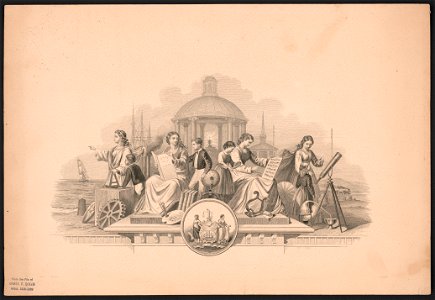 Allegory of arts and sciences LCCN2014649030