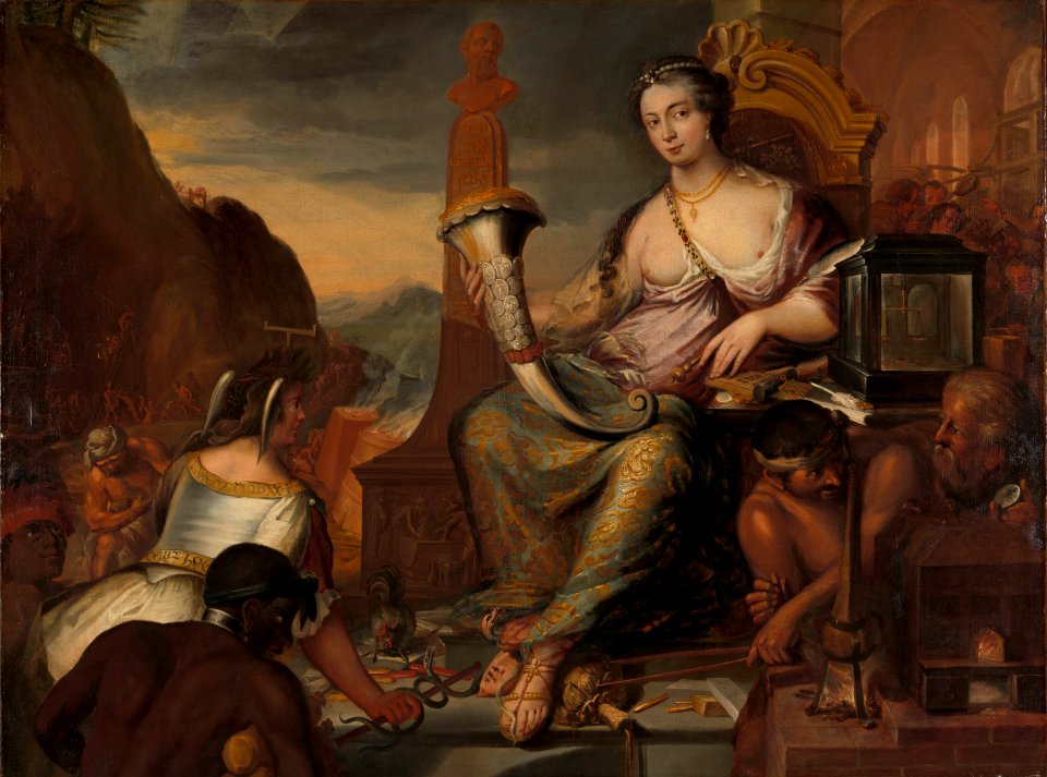 Allegory of Coinage by Romeyn de Hooghe Rijksmuseum Amsterdam SK-A-833