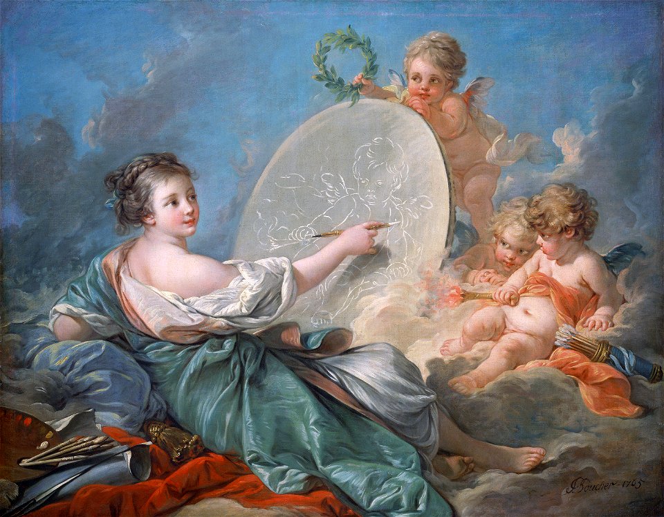 Allegory of Painting sc493FXD