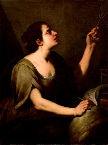 Allegory of Astronomy by Artemisia Gentileschi 1640s