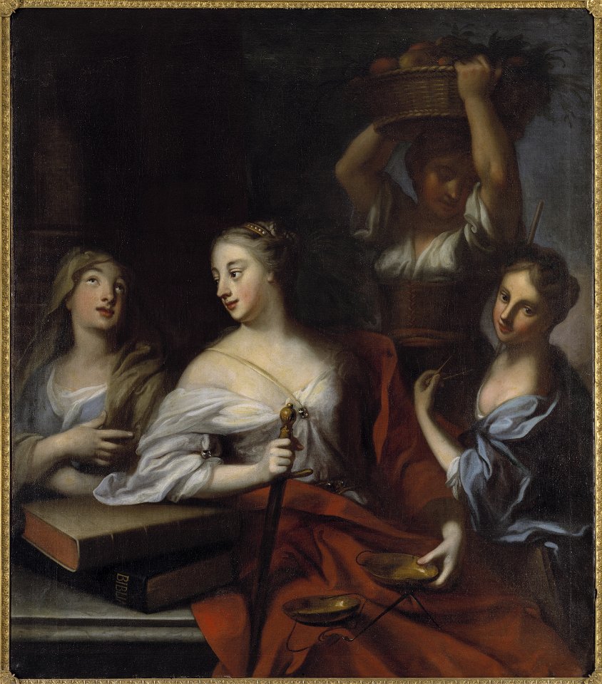 Allegory of the Four Estates (Georg Engelhard Schröder) - Nationalmuseum - 18020