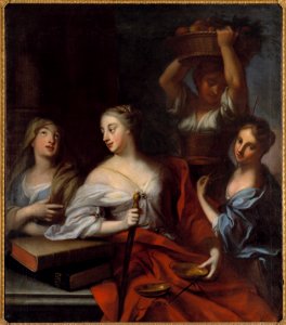 Allegory of the Four Estates (Georg Engelhard Schröder) - Nationalmuseum - 18020