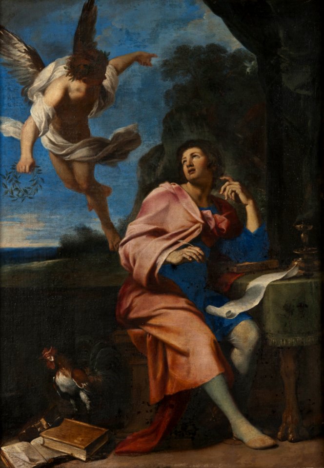 Allegory over Poetry (Giovanni Francesco Romanelli) - Nationalmuseum - 17160