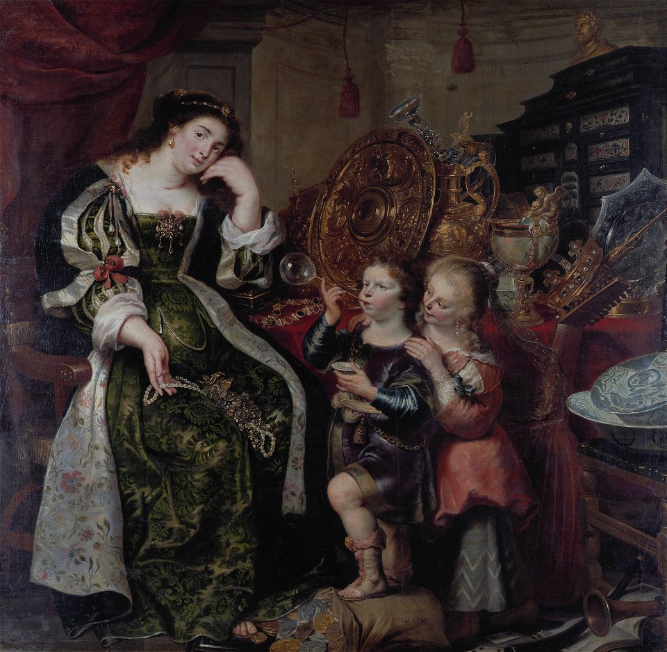 Allegory on transitoriness, by Cornelis de Vos