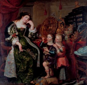 Allegory on transitoriness, by Cornelis de Vos