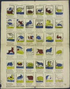 Allerhande slag van dieren-Catchpenny print-Borms 0276