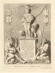 Allegorie op de handel en welvaart van Amsterdam