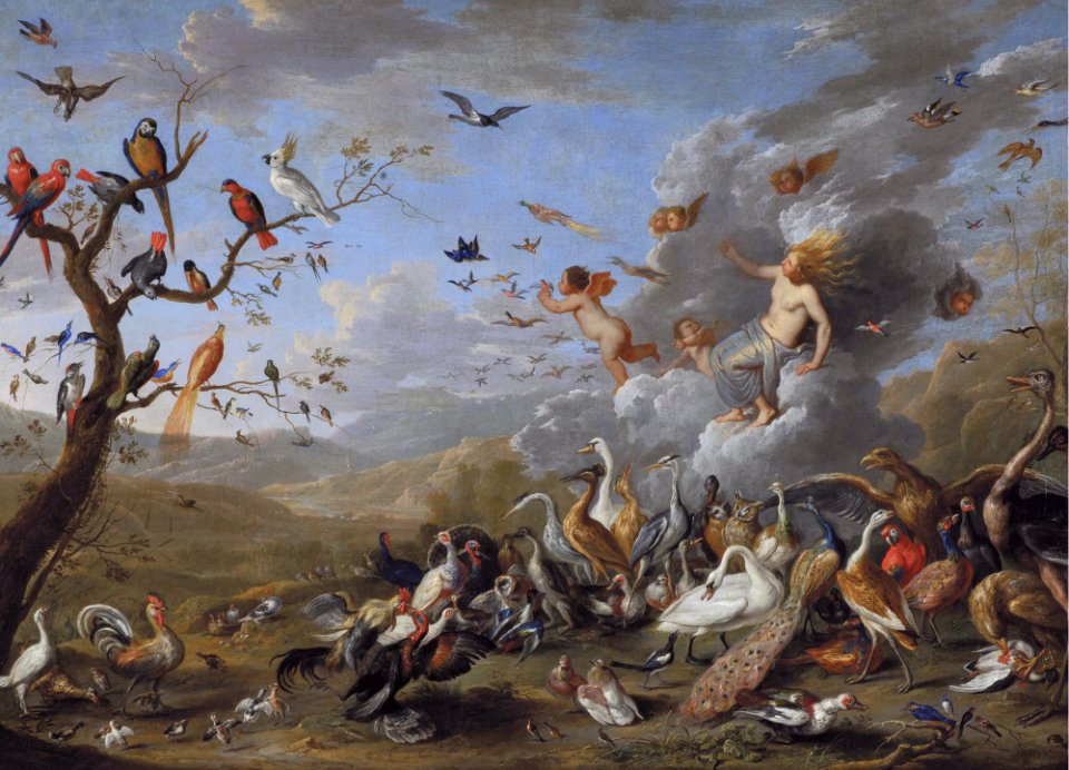 Allegory of Air by Jan van Kessel (1626-1679)