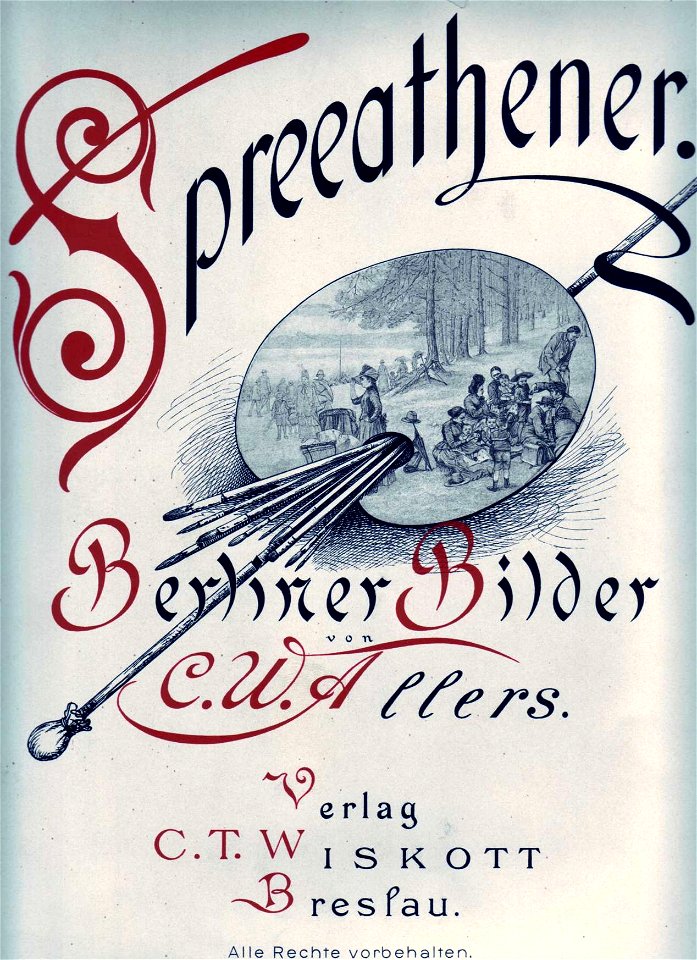 Allers Spree 00B Spreeathener - Deckblatt
