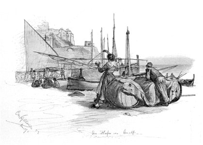 Allers Napoli 202 Am Hafen von Amalfi