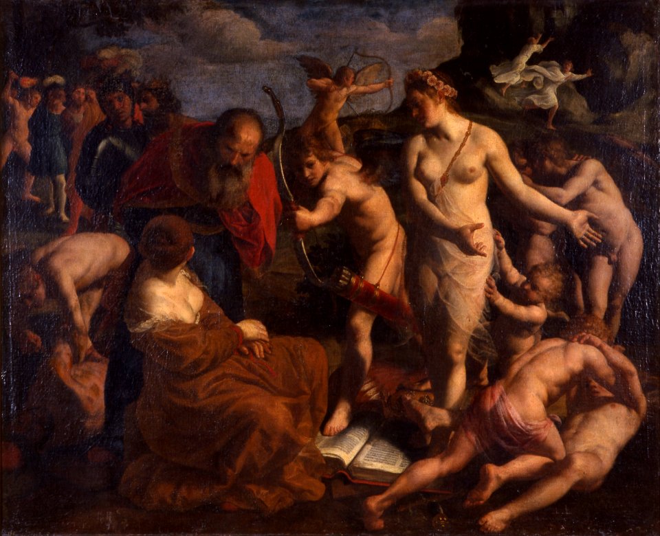 Allegory on the Power of Love by Alessandro Turchi Het Loo Palace