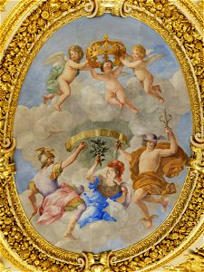 Allegory Treaty of the Pyrenees Louvre INV20349