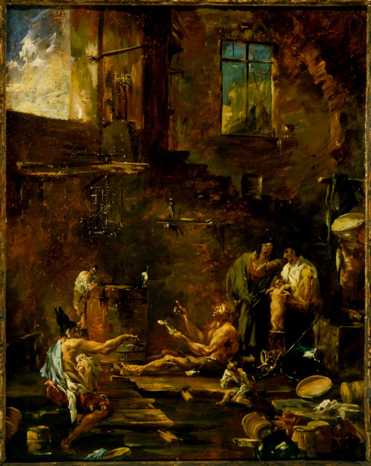 Allesandro Magnasco - Singing Birds - Google Art Project