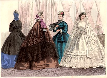 Allgemeine Moden-Zeitung (1863), Damenmode Woche 47