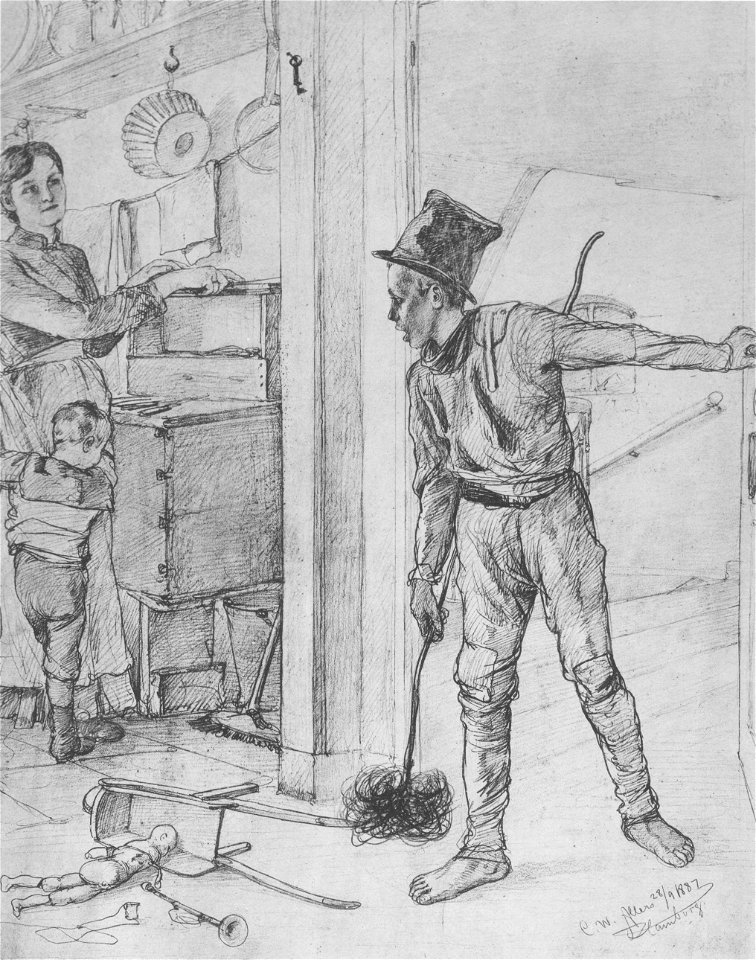 Allers Hamburg 1887 Schornsteinfeger