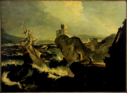 Allesandro Magnasco - The Shipwreck - Google Art Project
