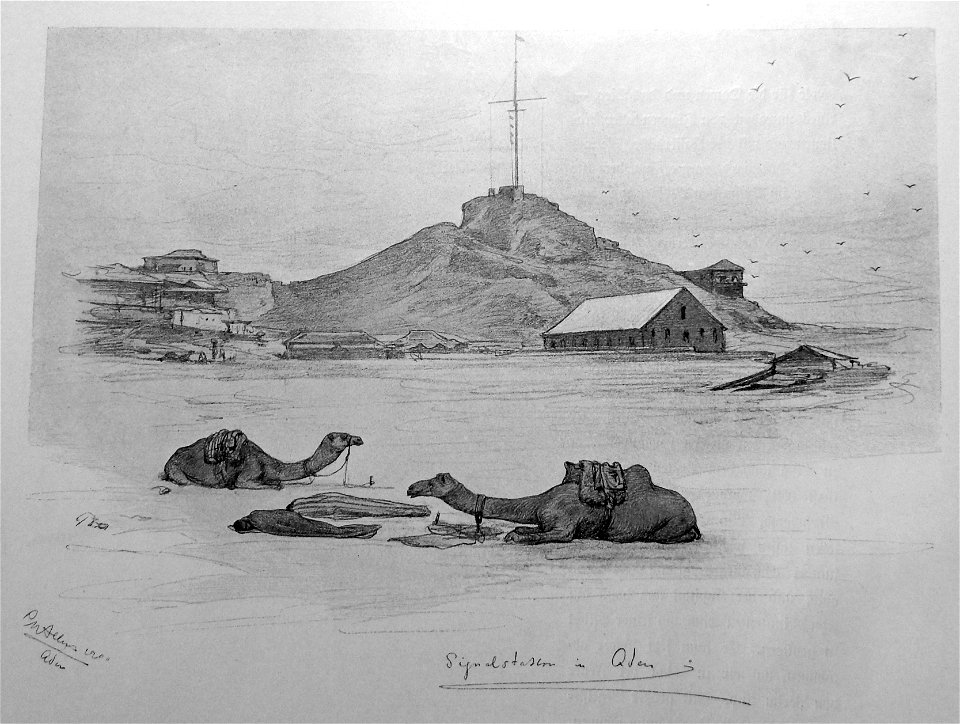 Allers Signalstation in Aden