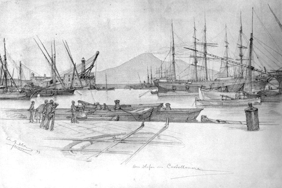 Allers Napoli 147 Am Hafen von Castellamare