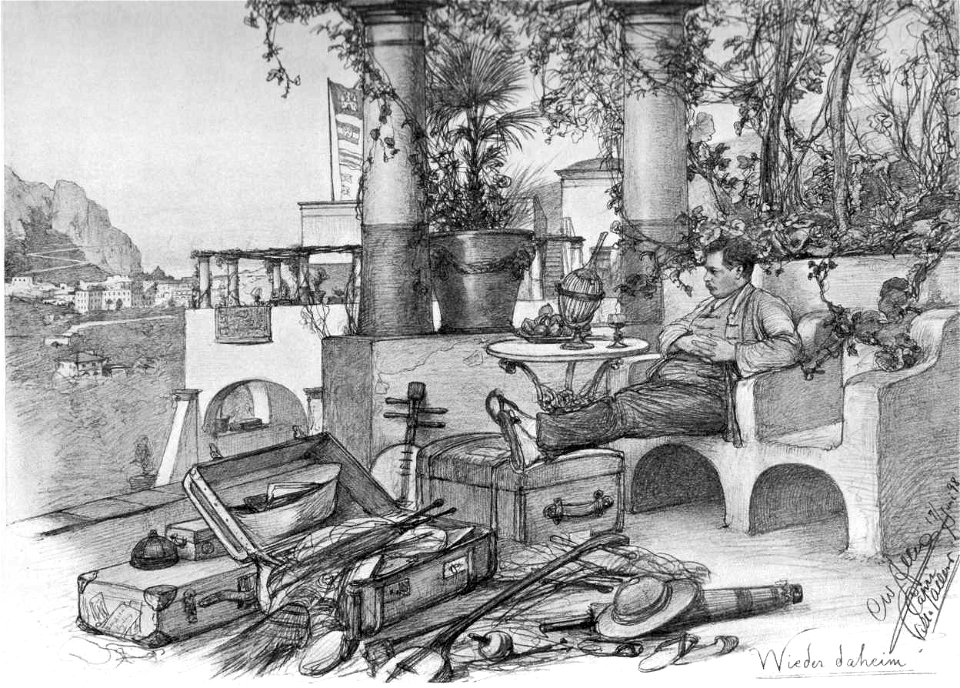 Allers Wieder daheim (Capri, Villa Allers)