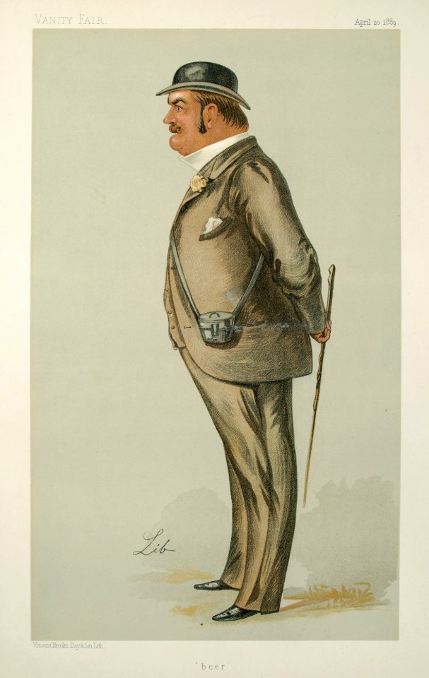 George Higginson Allsopp by Libero Prosperi 1889