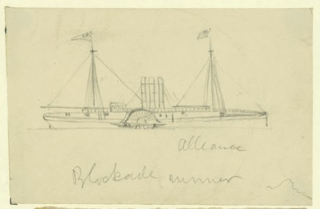 Alliance, blockade runner LCCN2004660184