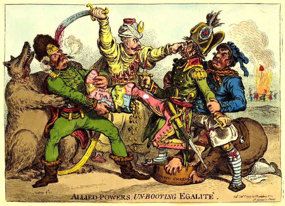 Allied Powers, Un-Booting Egalitè. (BM 1868,0808.12553)