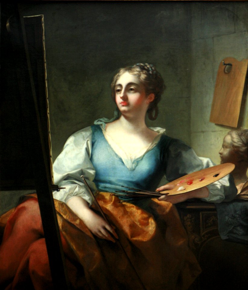 Allégorie de la Peinture-Claudio Francesco Beaumont mg 8207