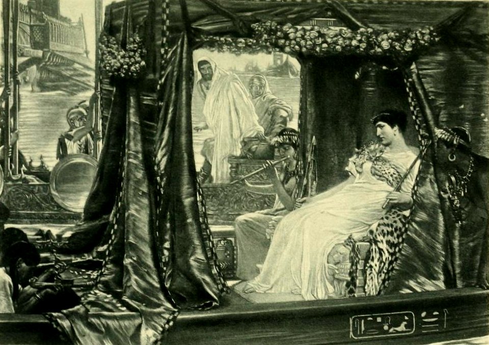 Alma Tadema Goupil Cleopatras barge