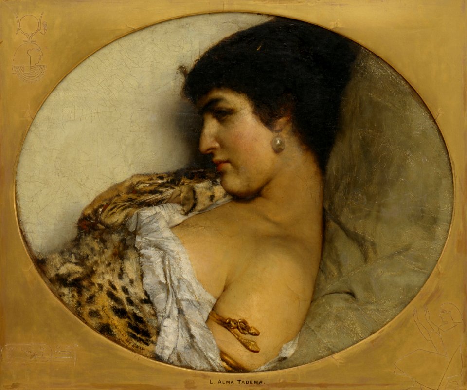 Lawrence Alma-Tadema - Cleopatra - Google Art Project (438464)
