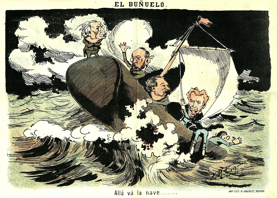Allá va la nave, de Luque