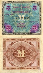 AlliierteMilitaerbehoerde5Mark1944