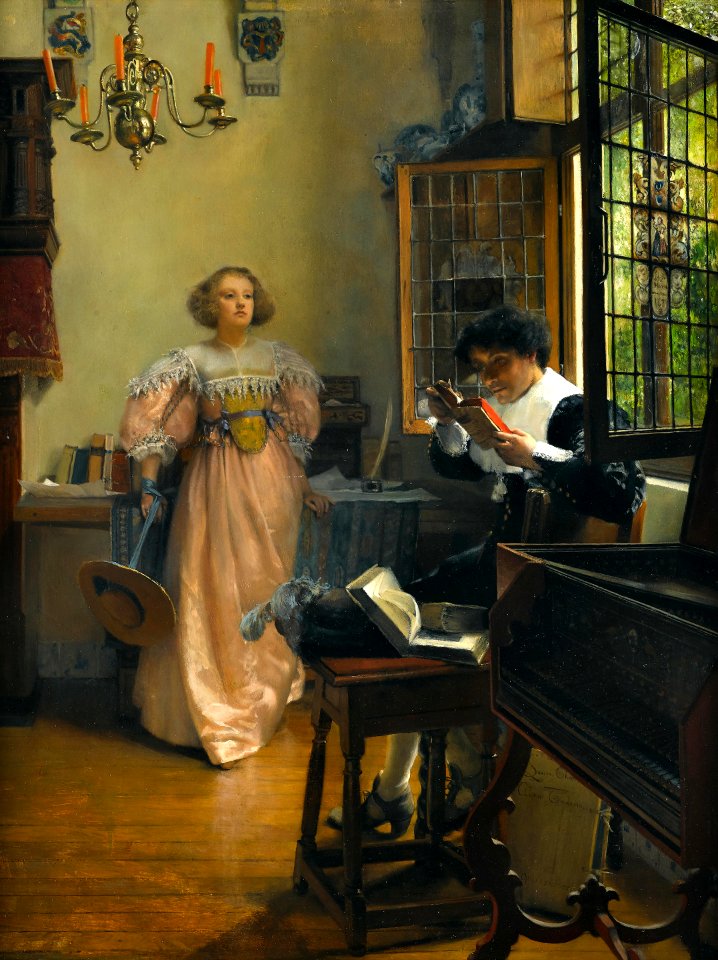 Laura Theresa Alma-Tadema - The Persistent Reader