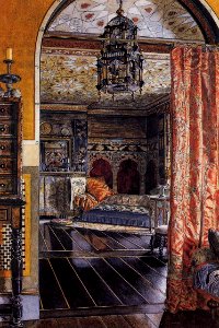 Anna Alma-Tadema, The Drawing Room, Townshend House, 1885